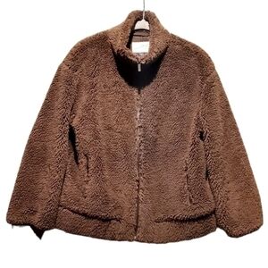 Universal Thread Goods Co. Sherpa‎ Zipup Pocket Jacket Large